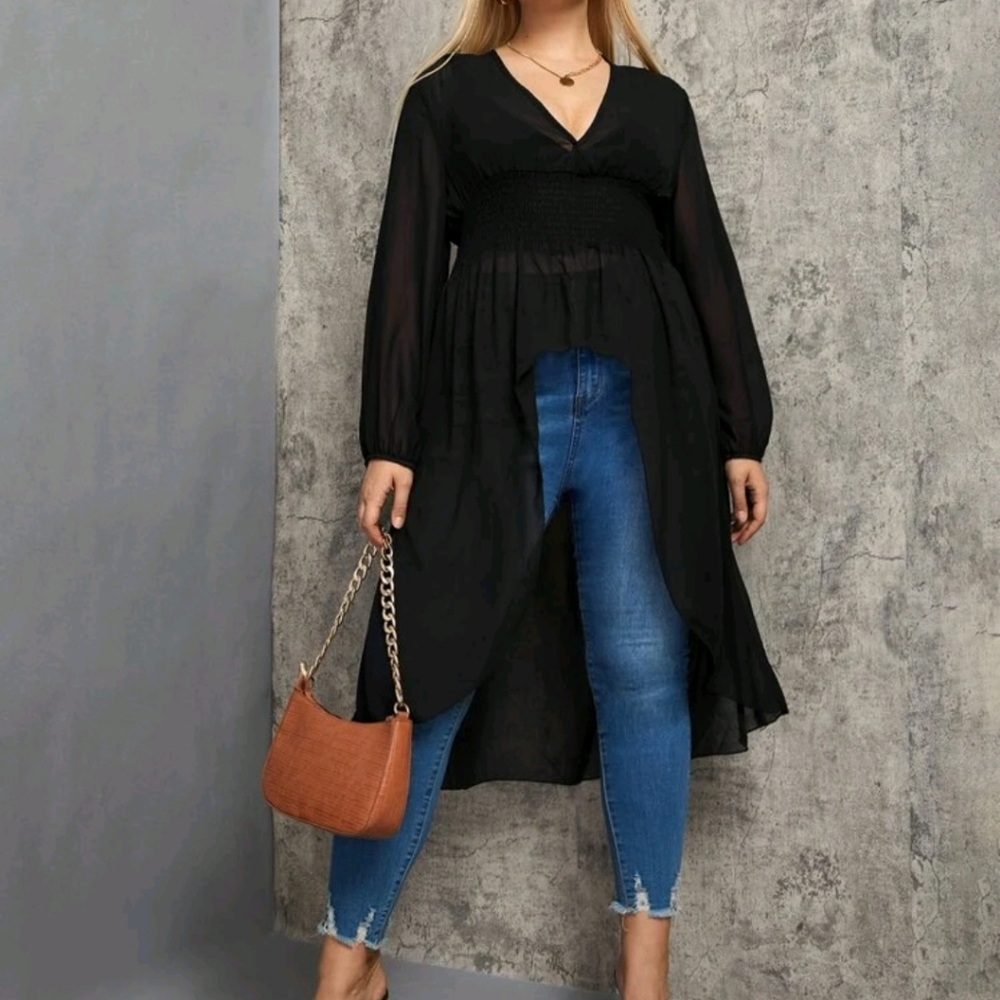 NEW high low blouse